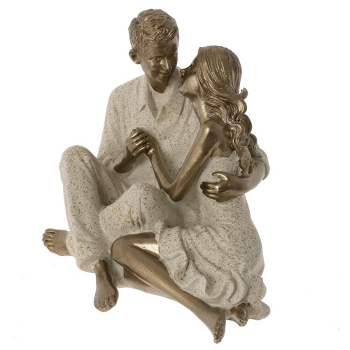 Фигурка декоративная "Влюбленная пара", L17 W9,5 H12 см фото 2