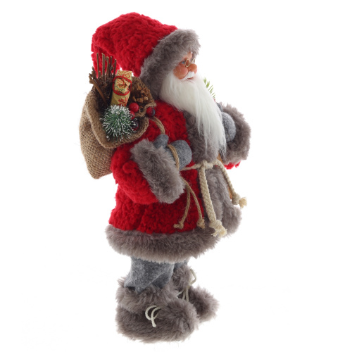 Дед Мороз, L20 W11 H32 см, разм.полк. Lп20 Wп11 Hп30 см фото 2 Дед Мороз, L20 W11 H32 см, разм.полк. Lп20 Wп11 Hп30 см фото 2