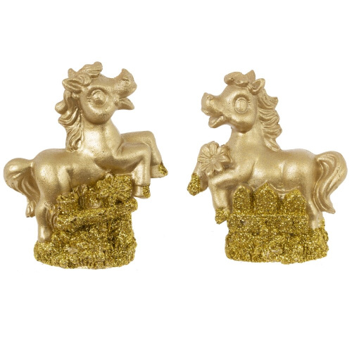 Фигурка декоративная "Лошадка", L5,5 W3 H6,5 см, 2в. Фигурка декоративная "Лошадка", L5,5 W3 H6,5 см, 2в.