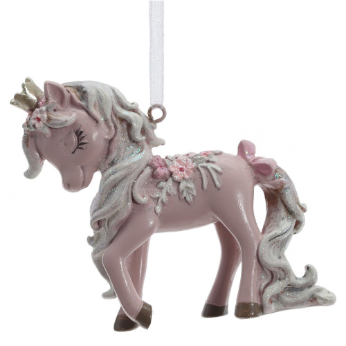Фигурка декоративная подвесная "Лошадка", L8 W2,5 H7,5 см, 2в. фото 2 Фигурка декоративная подвесная "Лошадка", L8 W2,5 H7,5 см, 2в. фото 2