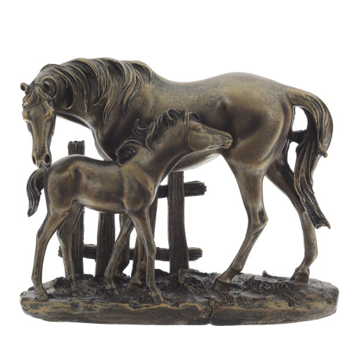 Фигурка декоративная "Лошади", L19,5 W8 H16 см Фигурка декоративная "Лошади", L19,5 W8 H16 см