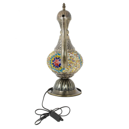 Светильник, L24 W17 H43 см, Е14, шнур 1,07 м фото 3