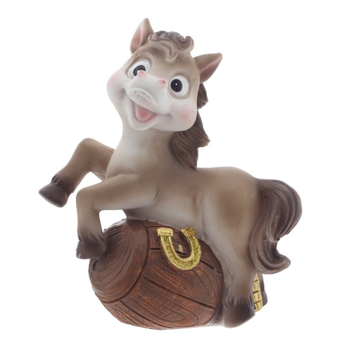 Копилка "Лошадка", L12 W6 H13 см, 4в. фото 4 Копилка "Лошадка", L12 W6 H13 см, 4в. фото 4