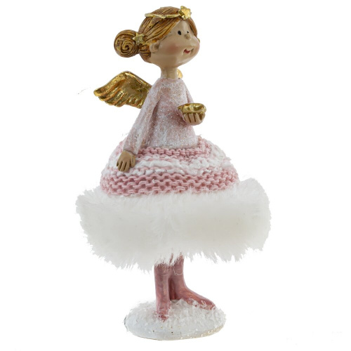 Фигурка декоративная "Ангел", L7 W7 H10,5 см, 2в. фото 7