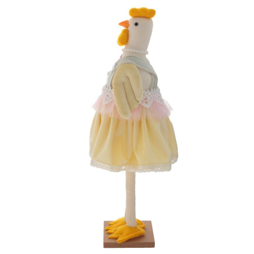 Игрушка набивная "Курочка", L10 W10 H32 см фото 3
