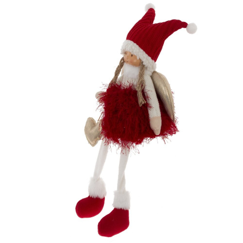 Игрушка набивная "Ангел", L19 W12 H50/21 см фото 3