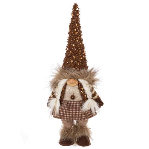 Игрушка набивная "Гном", L18 W13 H42 см, 2в. фото 3 Игрушка набивная "Гном", L18 W13 H42 см, 2в. фото 3