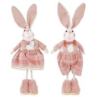 Набор из 2-х Фигурок декоративных "Заяц", L7 W6 H26 см