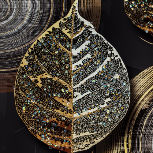 Панно с кристальным декором, L51 W2,5 H61 см фото 3 Панно с кристальным декором, L51 W2,5 H61 см фото 3