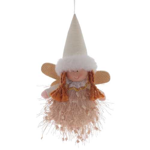 Игрушка набивная подвесная "Фея", L10 W4 H15 см, 2в. фото 3 Игрушка набивная подвесная "Фея", L10 W4 H15 см, 2в. фото 3