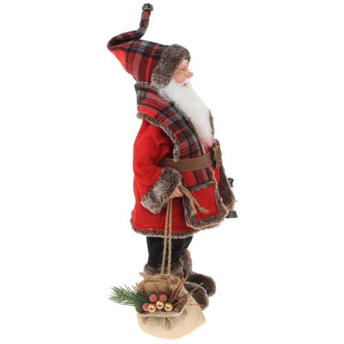 Дед Мороз, L26 W15 H61 см (полка 44 см.) фото 4