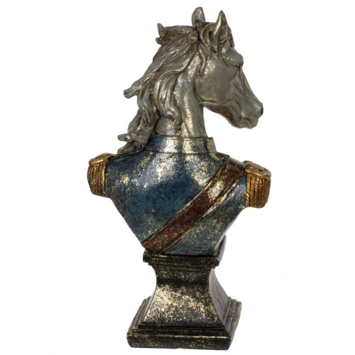 Фигурка декоративная "Бюст лошади", L13 W8 H24 см фото 3 Фигурка декоративная "Бюст лошади", L13 W8 H24 см фото 3