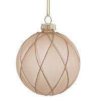 Украшение новогоднее "Шар", D 8 см, L8 W8 H10 см Украшение новогоднее "Шар", D 8 см, L8 W8 H10 см