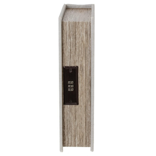 Шкатулка-книга с кодовым замком, L18 W6,5 H27 см фото 5