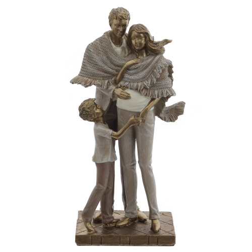 Фигурка декоративная "Семья", L12 W9,5 H25 см