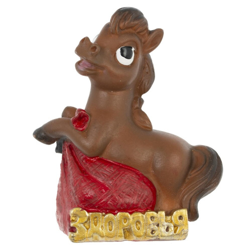 Копилка "Лошадь", L8 W5 H10 см, 4в. фото 7