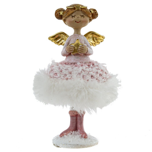 Фигурка декоративная "Ангел", L7 W7 H10,5 см, 2в. фото 8