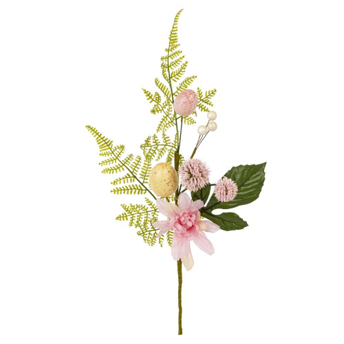 Ветка искусственная "Пасхальная", L16 W6 H42 см