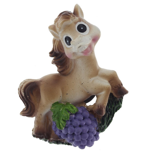 Магнит "Лошадка", L5 W2 H7 см, 4в. фото 2 Магнит "Лошадка", L5 W2 H7 см, 4в. фото 2