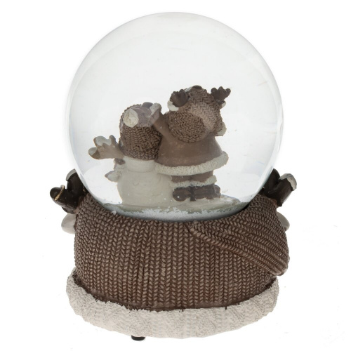 Фигурка декоративная "Дед Мороз" в стекл шаре (ключ,муз), L10 W10 H14 см фото 3 Фигурка декоративная "Дед Мороз" в стекл шаре (ключ,муз), L10 W10 H14 см фото 3