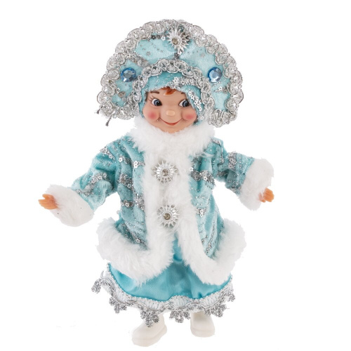 Игрушка набивная "Снегурочка", L13 W5 H20 см, 2в. фото 3