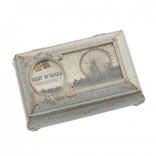 Шкатулка музыкальная , L18 W12 H7,5 см, 5в. фото 2 Шкатулка музыкальная , L18 W12 H7,5 см, 5в. фото 2