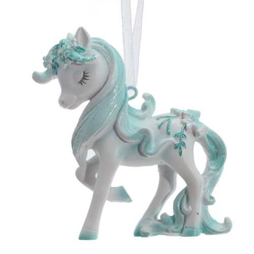 Фигурка декоративная подвесная "Лошадка", L7,5 W2 H8 см, 2в. фото 4