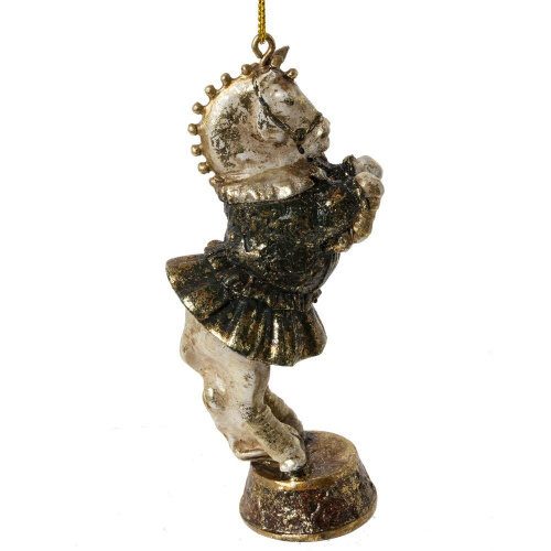 Фигурка декоративная подвесная"Лошадь", L5,5 W3,5 H13 см