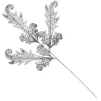 Изделие декоративное "Ветка", L14 W1 H66 см Изделие декоративное "Ветка", L14 W1 H66 см