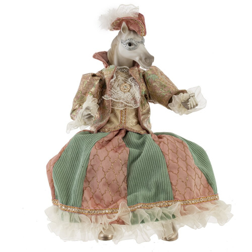 Игрушка набивная "Лошадь", L18 W11 H42/22 см