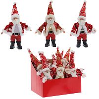 Дед Мороз, L15 W4 H24 см, 3в.