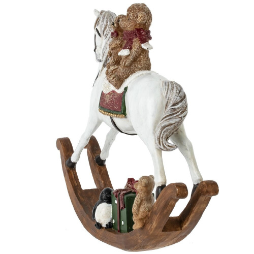 Фигурка декоративная "Лошадка-качалка", L28 W6 H24 см фото 4