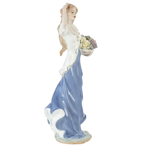 Фигурка декоративная "Девушка", L11 W9,5 H29 см фото 7