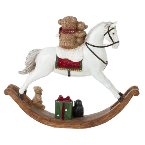 Фигурка декоративная "Лошадка-качалка", L28 W6 H24 см фото 3