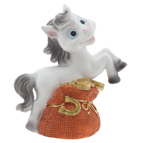 Копилка "Лошадка", L12 W6 H13 см, 4в. фото 2 Копилка "Лошадка", L12 W6 H13 см, 4в. фото 2