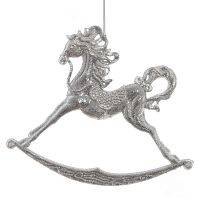 Украшение новогоднее "Лошадка", L14 W1 H12 см
