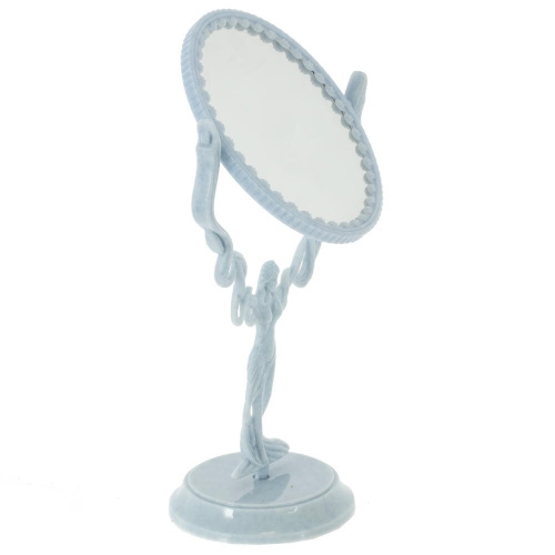 Зеркало настольное двустороннее, L13 W10 H27 см фото 3