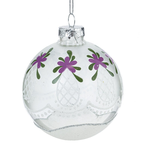 Набор из 12шт Украшение новогоднее "Шар", D 8 см, L34 W25 H9 см фото 4 Набор из 12шт Украшение новогоднее "Шар", D 8 см, L34 W25 H9 см фото 4