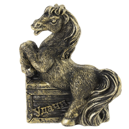 Копилка "Лошадь", L8 W6 H9,5 см, 4в. фото 3 Копилка "Лошадь", L8 W6 H9,5 см, 4в. фото 3