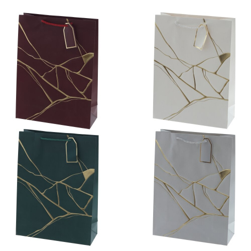 Пакет подарочный L (бумага 210г/м2, блок 12шт), L31 W12 H42 см, 4в. Пакет подарочный L (бумага 210г/м2, блок 12шт), L31 W12 H42 см, 4в.