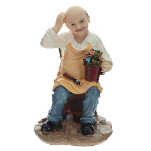 Фигурка декоративная "Бабушка/Дедушка", L10 W10 H16,5 см, 2в. фото 3