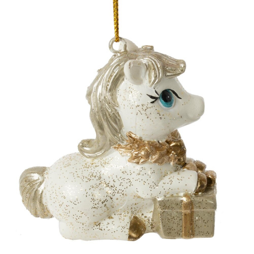 Фигурка декоративная подвесная "Лошадка", L6 W3 H6,5 см фото 3 Фигурка декоративная подвесная "Лошадка", L6 W3 H6,5 см фото 3