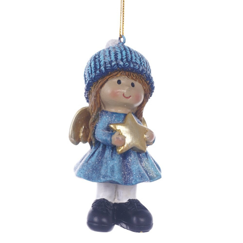 Фигурка декоративная "Ангел",  L4,5 W3,5 H10 см, 2в. фото 3