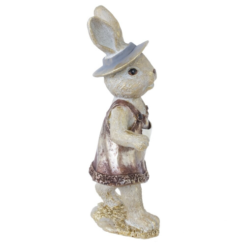 Фигурка декоративная "Зайка", L8 W7 H18 см фото 3
