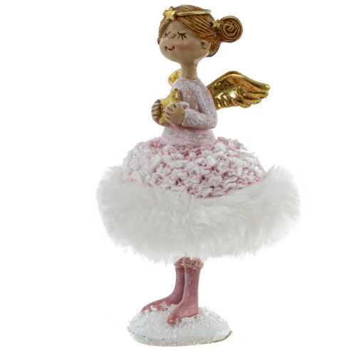 Фигурка декоративная "Ангел", L7 W7 H10,5 см, 2в. фото 9