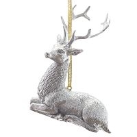 Фигурка декоративная подвесная "Олень", L8 W3 H10 см