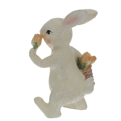 Фигурка декоративная "Заяц", L6,5 W5,5 H11 см фото 3