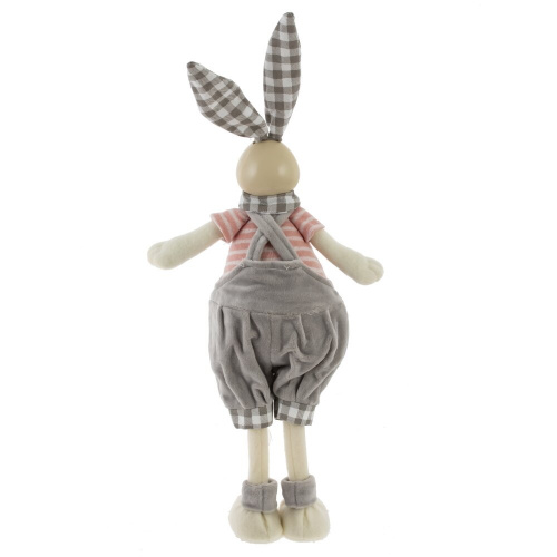 Игрушка набивная "Заяц/Зайка", L15 W8 H44/33 см, 2в. фото 8 Игрушка набивная "Заяц/Зайка", L15 W8 H44/33 см, 2в. фото 8