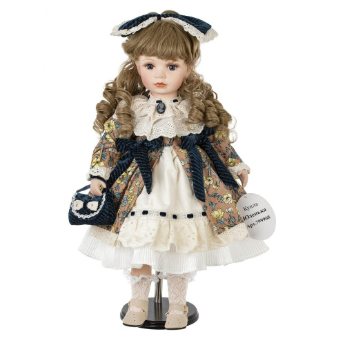 Кукла "Юленька", L21 W11,5 H48 см фото 9
