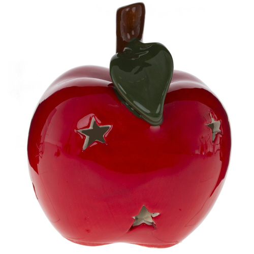 Фигурка декоративная с подсветкой "Яблоко" (LR44х2), L9,, L9 W9,5 H11 см фото 2